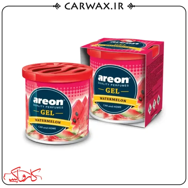 خوشبو کننده خودرو کنسروی ژل هندوانه آرئون Areon Gel Watermelon - تصویر 1