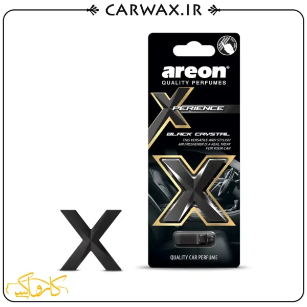 خوشبو کننده خودرو دریچه کولری بلک کریستال آرئون اکسپرینت Areon Xperience Black Crystal - Image 1
