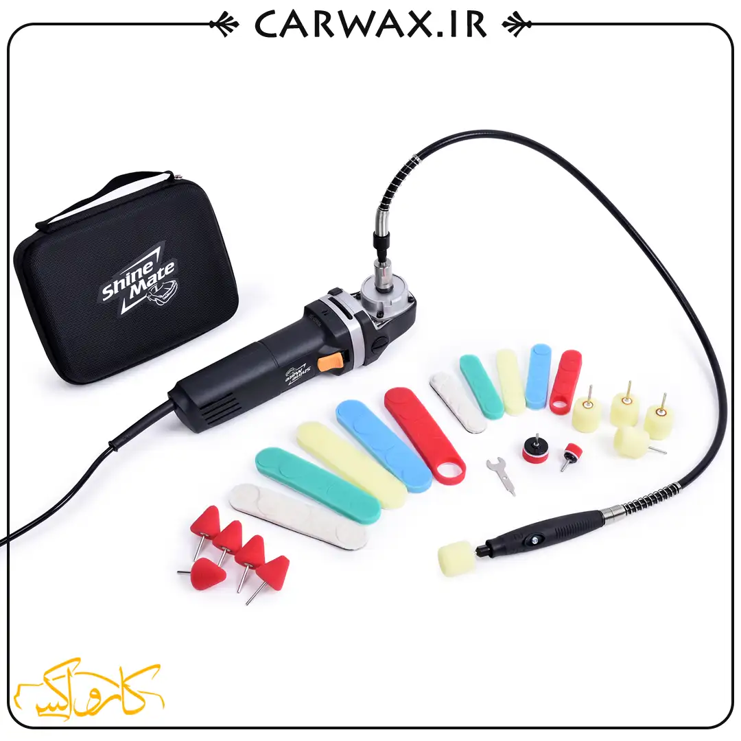 0012218 (5) پک کامل دستگاه پولیش انگشتی شاین میت ShineMate Mini Polisher Kit MPK-3 - Image 9