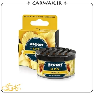 خوشبو کننده کنسروی خودرو وانیل آرئون کن Areon Ken Vanilla