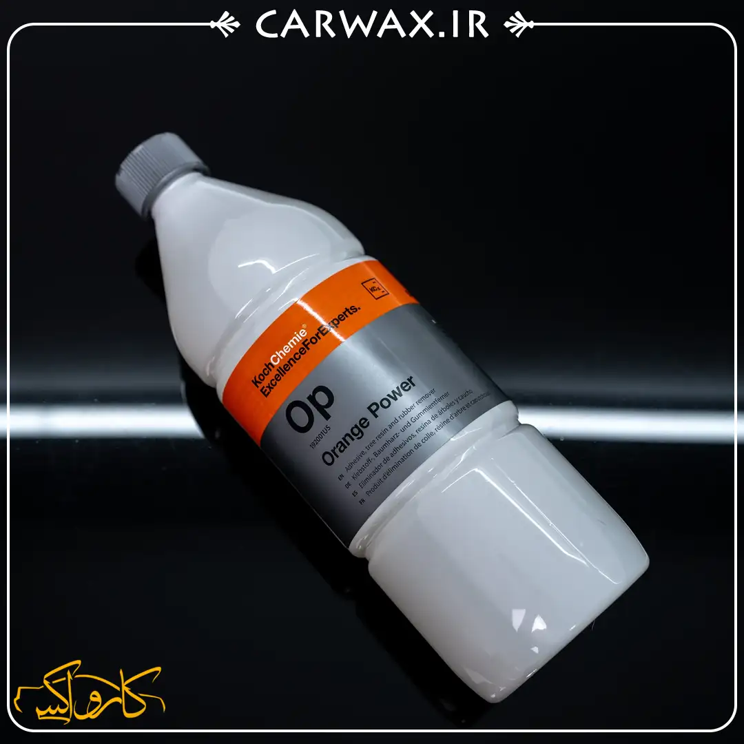 op 04 جرم گیر و تمیز کننده بدنه خودرو یک لیتری کوکمی Koch Chemie Op Orange Power 1L - Image 3