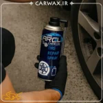 اسپری پنچرگیری 450 میلی لیتری آرل Arel Chemical Tire Repair Spray - Image 2