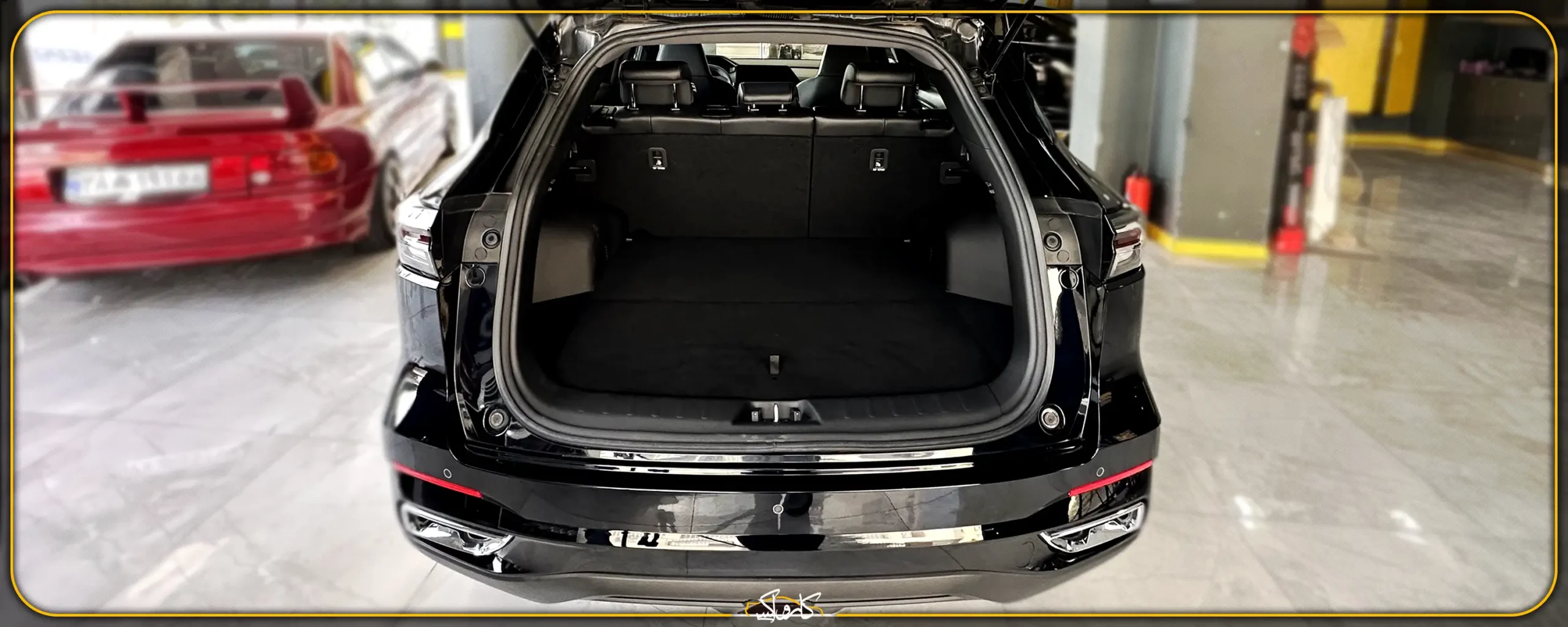 نمای عقب خودروی چانگان