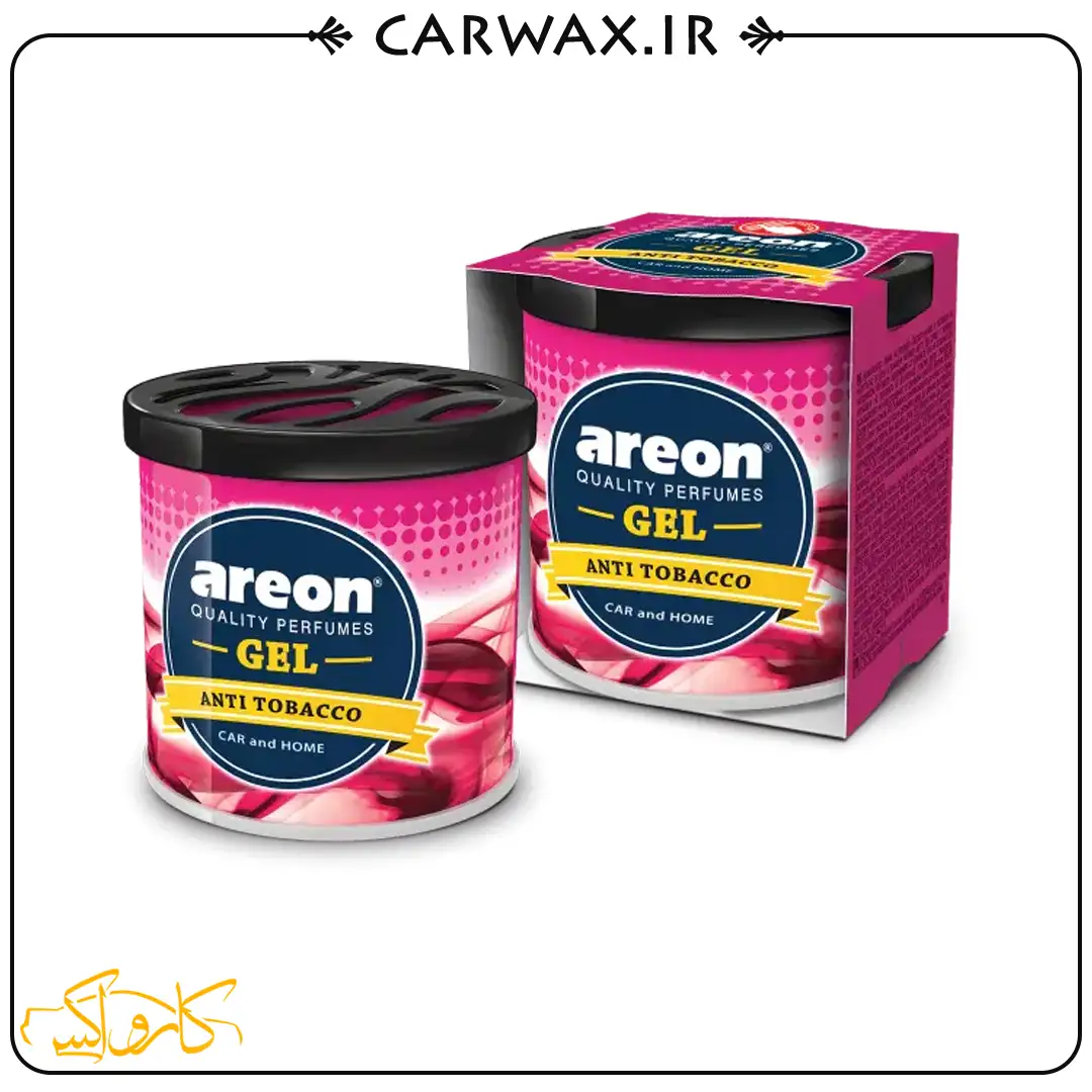 Anti-Tobacco خوشبو کننده خودرو کنسروی ژل ضدتنباکو آرئون ویش Areon Gel Anti Tobacco - Image 1