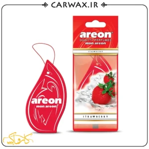 خوشبو کننده خودرو کارتی توت فرنگی آرئون مون Areon Mon Strawberry