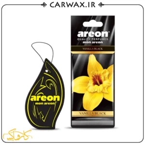 خوشبو کننده خودرو کارتی وانیل بلک آرئون مون Areon Mon Vanilla Black