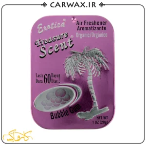 خوشبو کننده کنسروی خودرو اگزاتیکا آدامس بادکنکی Exotica Treasure Scent Bubble Gum