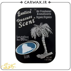 خوشبو کننده کنسروی خودرو اگزاتیکا یخ Exotica Treasure Scent Exotica Ice