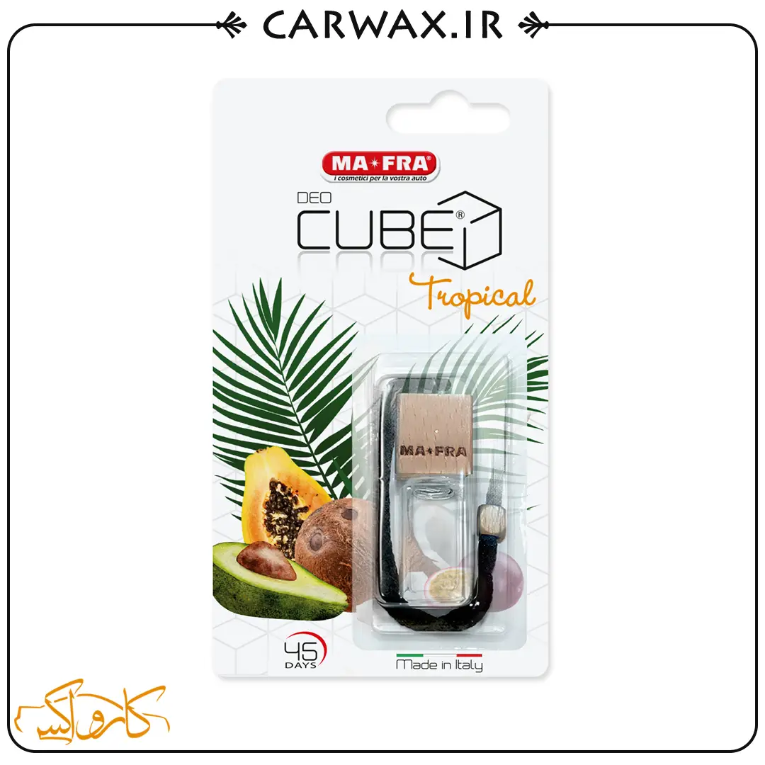 Deo_Cube_4 خوشبو کننده آویز خودرو استوایی مفرا
