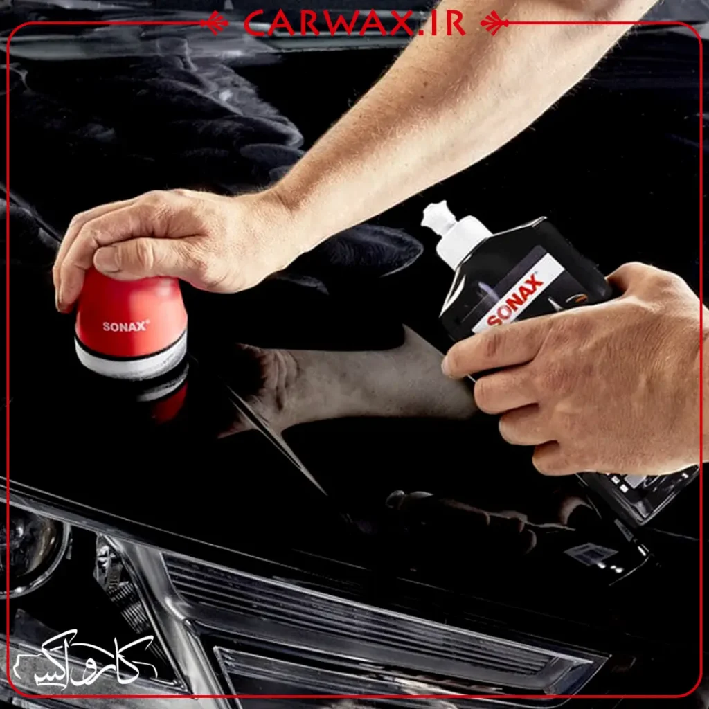 پک شش عددی پولیش و واکس همرنگ مشکی سوناکس