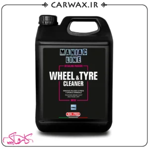 Mafra Maniac Line Wheel & Tire Cleaner 5L اسپری رینگ و لاستیک شوی خودرو گالنی 5 لیتری مانیاک مفرا