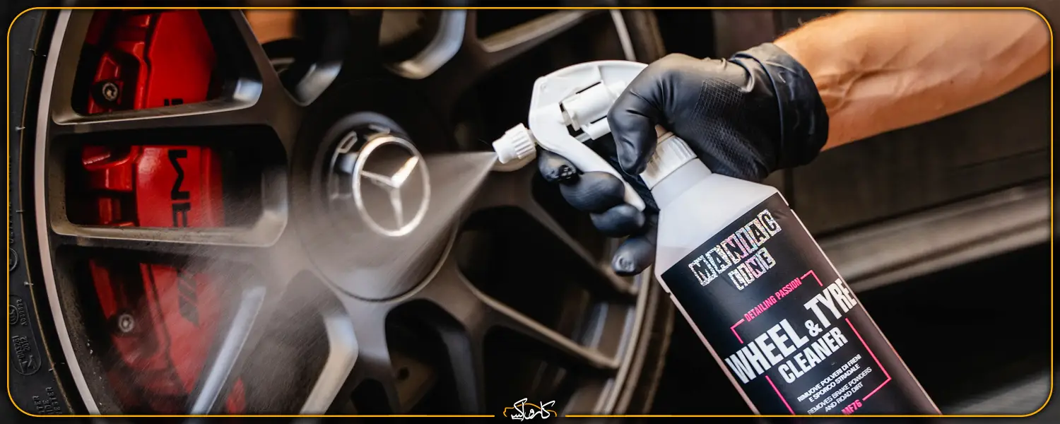 اسپری رینگ و لاستیک شوی خودرو گالنی 5 لیتری مانیاک مفرا Mafra Maniac Line Wheel & Tire Cleaner 5L | کارواکس مرکز دیتیلینگ خودرو | بررسی و خرید آنلاین Maniac Line Wheel & Tire Cleaner 5L