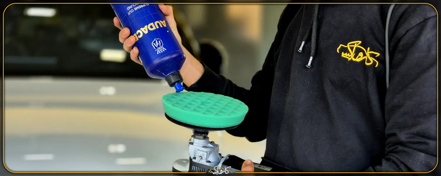 پد پولیش زبر مشبک 165 هاتسون