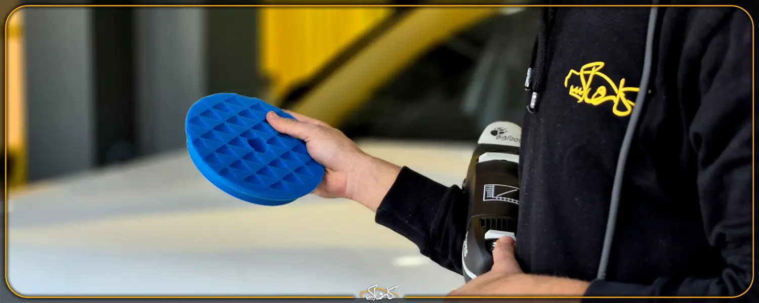 پد پولیش نرم مشبک 165 هاتسون