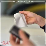 پک سه عددی دستمال اجرای نانو سرامیک میکروفایبر 11*16 هندلکس Hendlex Microfiber 11*16 Suede Clothe - Image 2