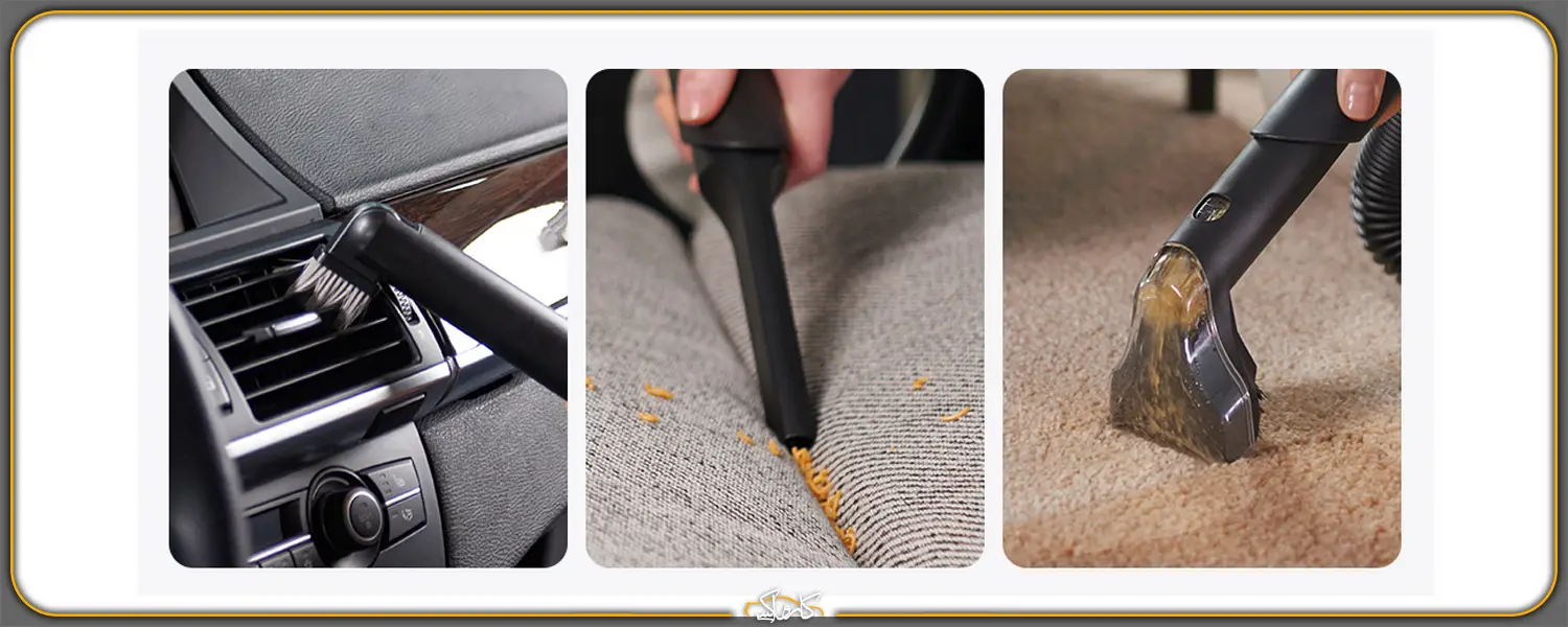 پک جارو برقی شاین میت ShineMate EC400 Vacuum Cleaner | کارواکس مرکز دیتیلینگ خودرو | بررسی و خرید آنلاین پک جارو برقی شاین میت