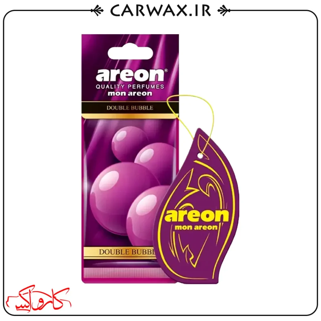 Areon Mon Double Bubble خوشبو کننده خودرو کارتی دابل بابل آرئون مون