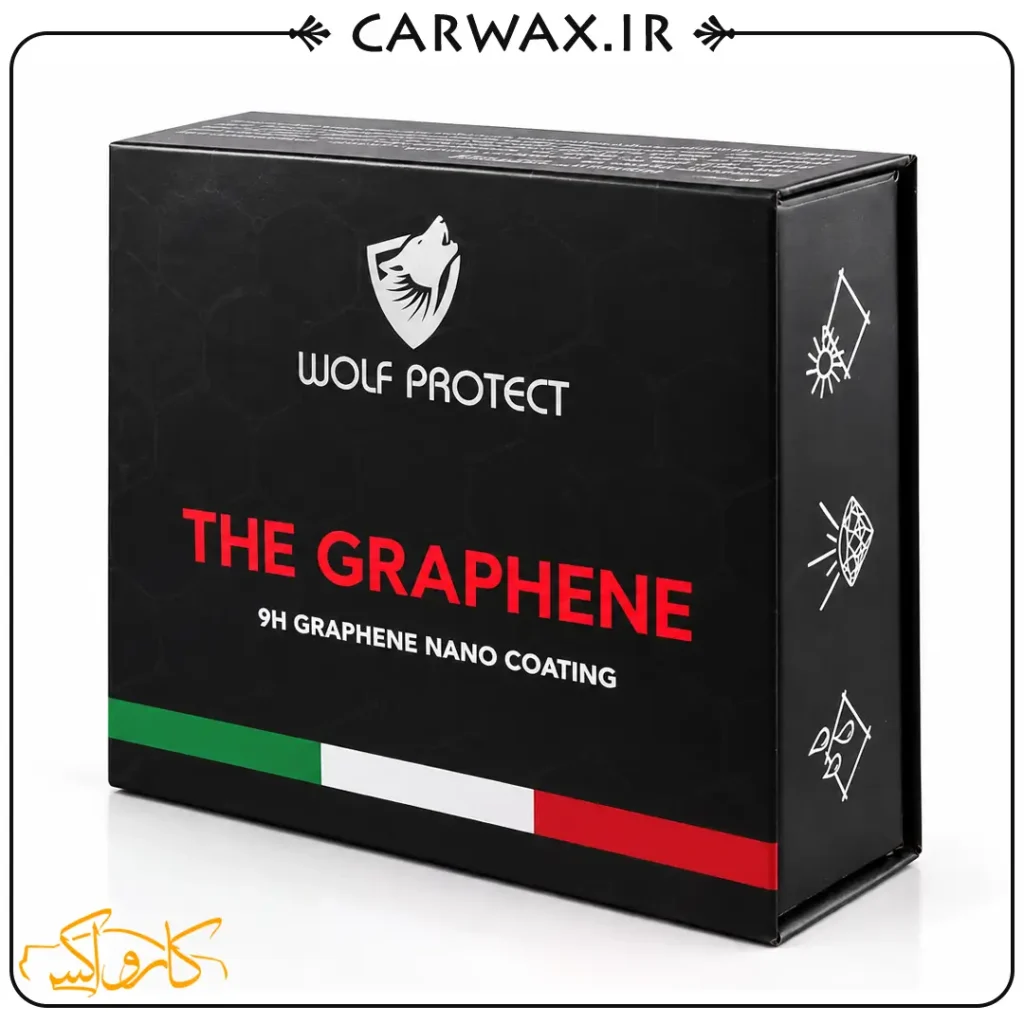 کارواکس | کارواکس مرکز دیتیلینگ خودرو | بررسی و خرید آنلاین Wolf Protect 9H The Graphene 30ml