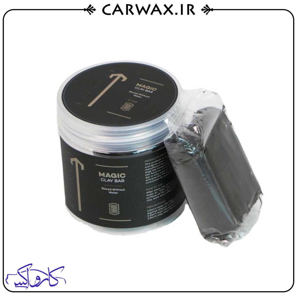 خمیر کلی زبر مشکی سورین بو Surainbow Magic Clay Bar Heavy Black T512